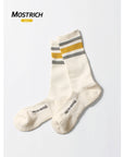 【MOSTRICH】MSTR-G05 ラインクルー丈ソックス