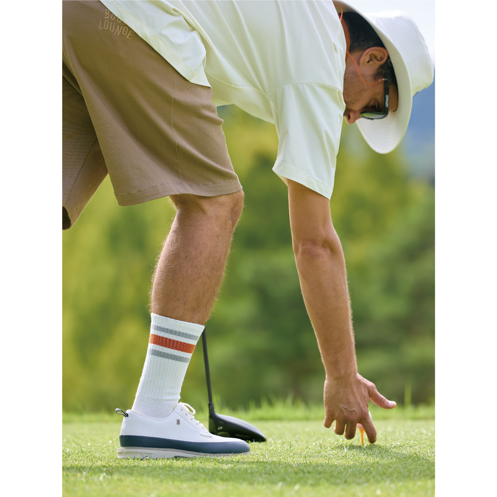 【MOSTRICH】MSTR-G05 ラインクルー丈ソックス