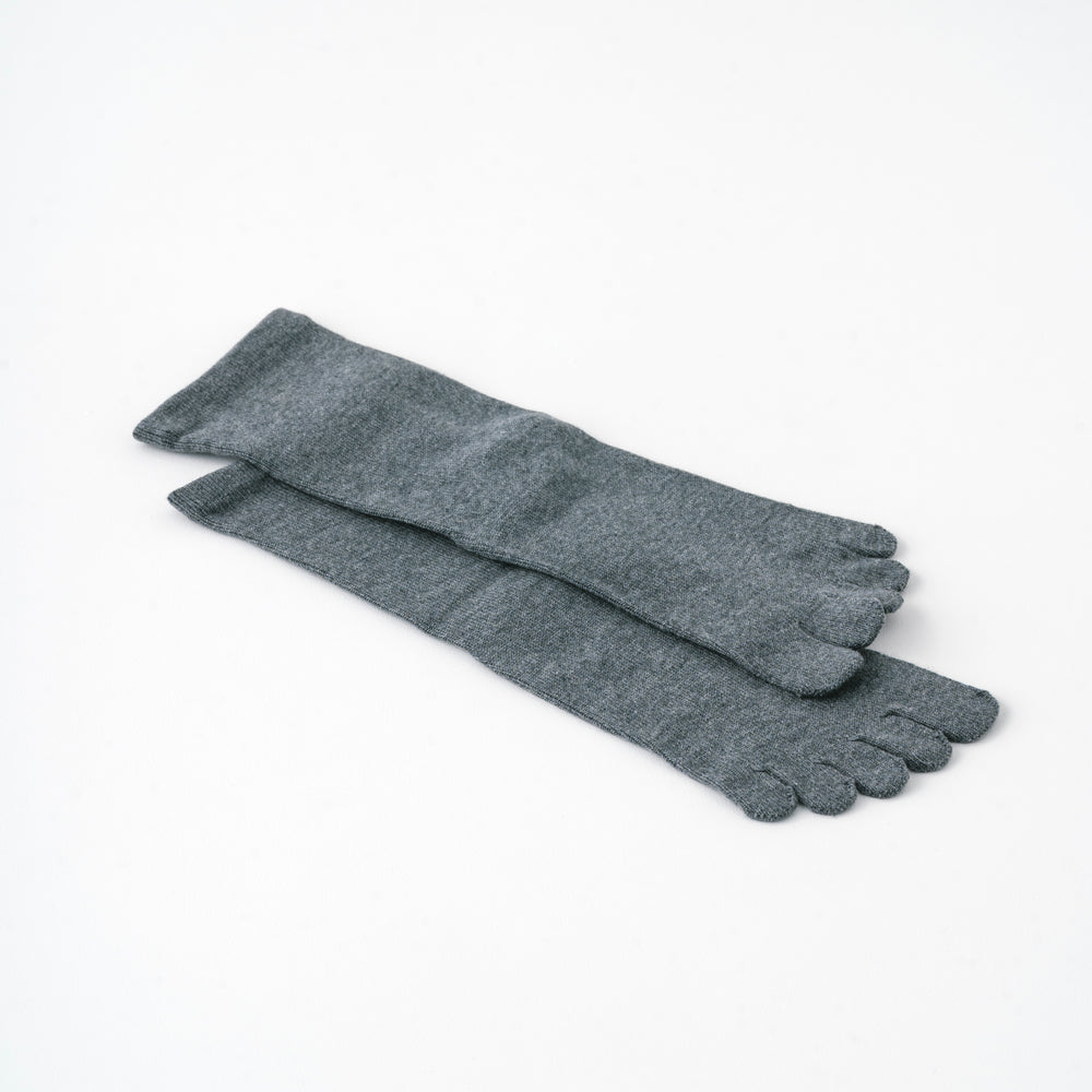 【足元らくらく】ゴムなし ５本指ソックス 24-26cm