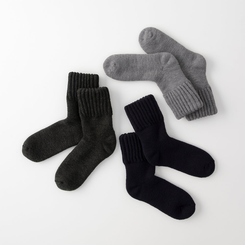 【足元らくらく】光電子毛布ソックス 25-27cm