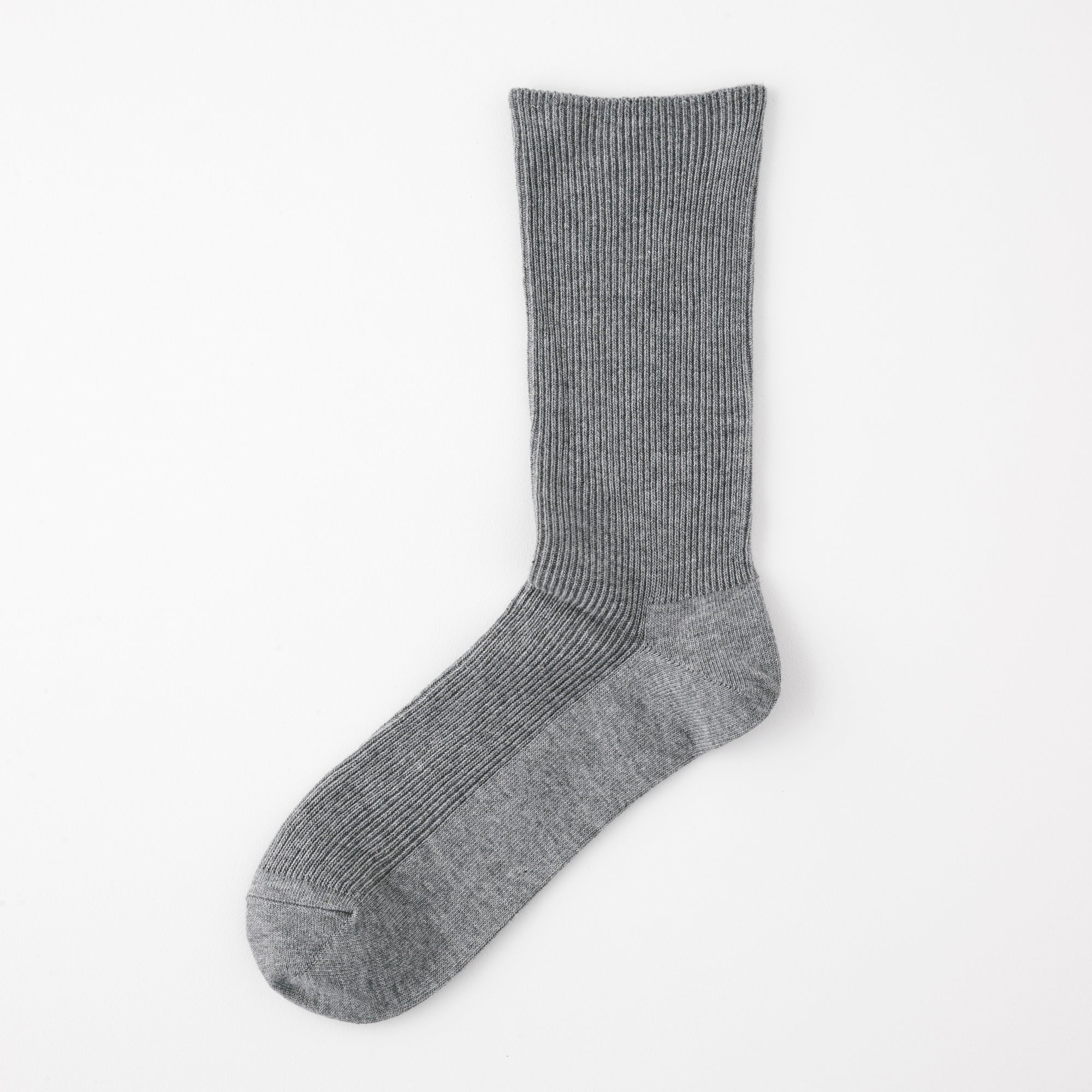 【足元らくらく】ゴムなし リブソックス 24-26cm