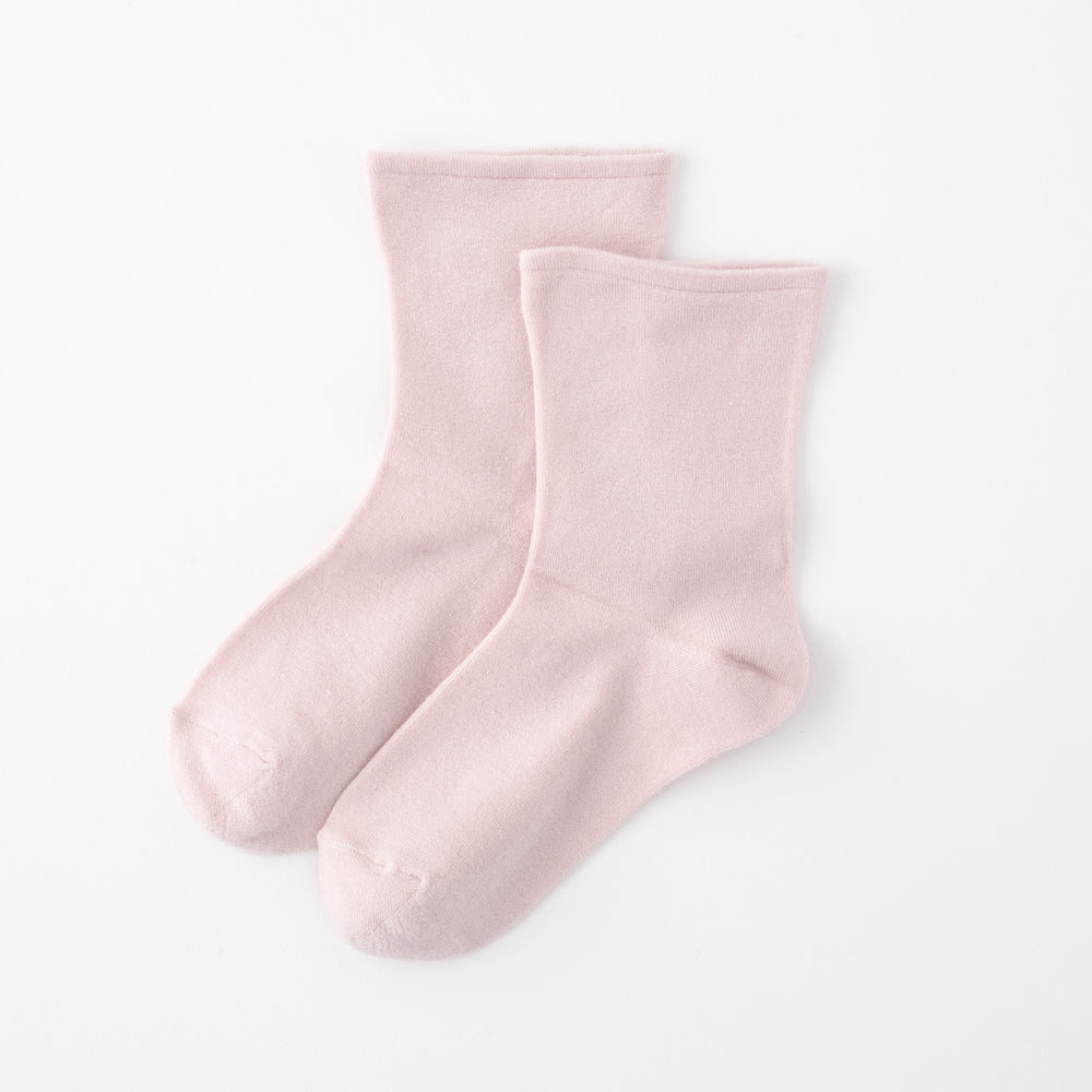 【足元らくらく】肌ざわりやわらかソックス 22-24cm