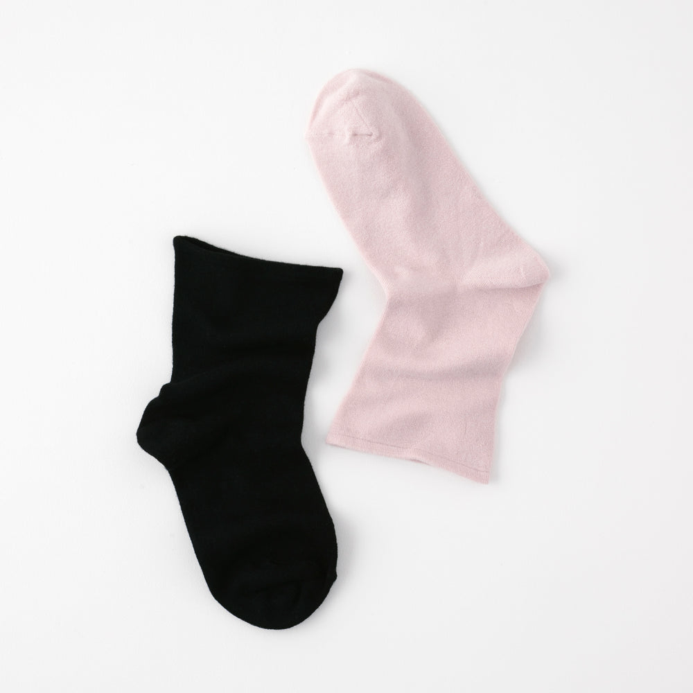 【足元らくらく】肌ざわりやわらかソックス 22-24cm